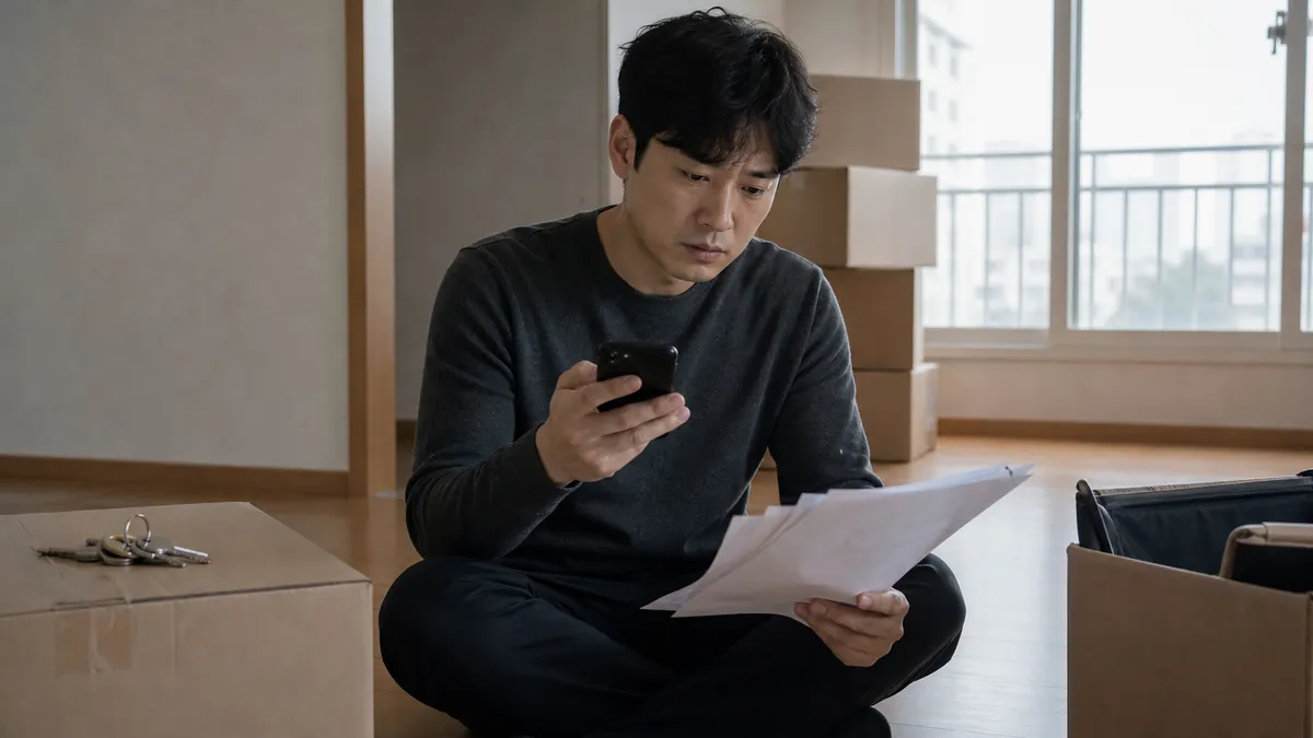 임대차 종료 후 미반환 보증금과 이사 대출이자 배상을 청구한 사례